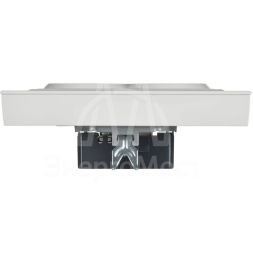 Розетка 2-м СП BRITE РСшПл12-3-БрАБ 16А в сборе с заземл. защ. шторки плоская арктич. бел. IEK BR-R28-16-K91-F