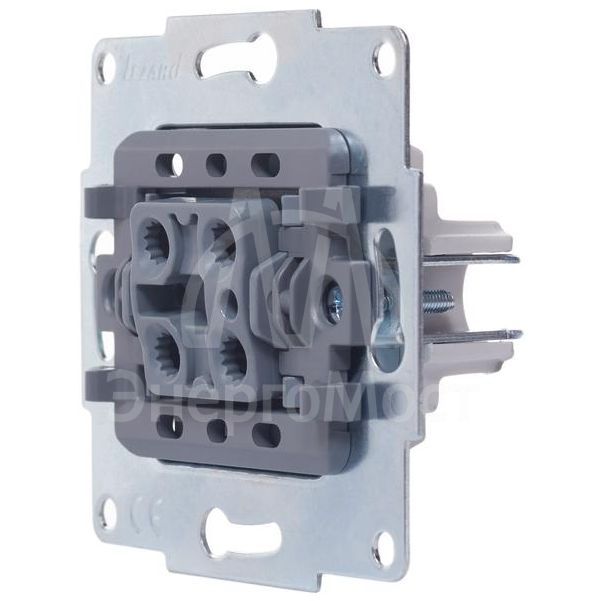 Механизм выключателя промежуточн.1-кл. СП VESNA бел. LEZARD 742-0288-107