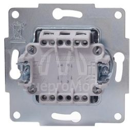 Механизм выключателя промежуточн.1-кл. СП VESNA бел. LEZARD 742-0288-107