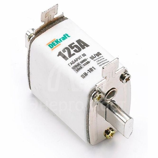 Вставка плавкая ПН-101 125А габ. 00 SchE 21307DEK