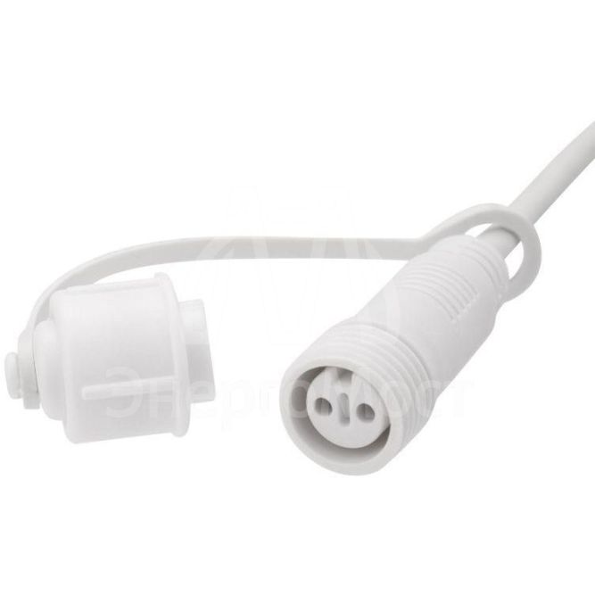 Гирлянда &amp;quot;Белт Лайт&amp;quot; 10м шаг 50см 20 патронов 25Вт IP65 провод бел. каучук Neon-Night 331-332