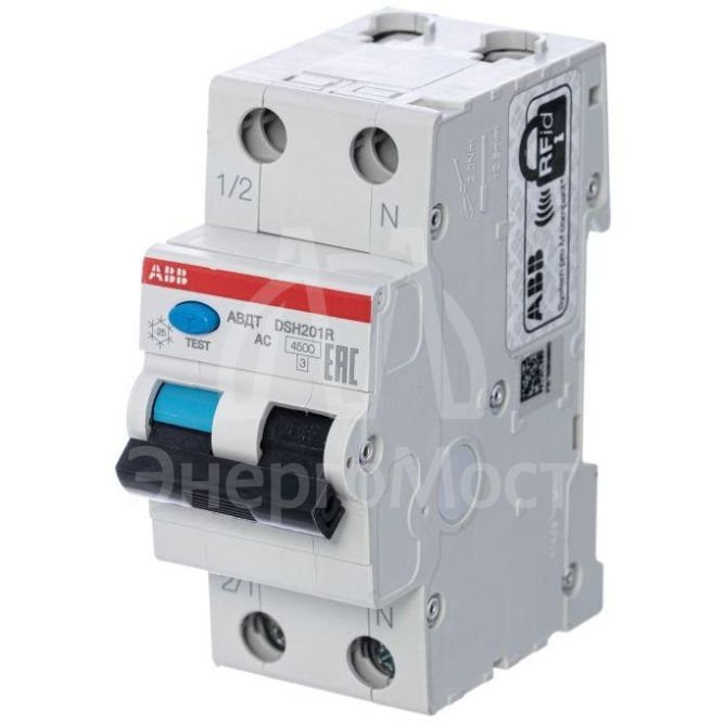 Выключатель автоматический дифференциального тока DSH201R C20 AC30 ABB 2CSR245072R1204