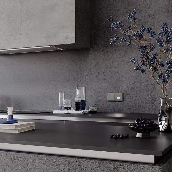 Выключатель 1-кл. СП S70 10А механизм титан Voltum VLS010106