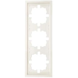 Рамка 3-мест. горизонт. ZIMA слон. кость LEZARD 704-9000-148