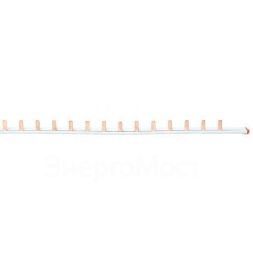 Шина соединительная PIN 1ф 63А мед. изол. 54мод (дл.1м) EKF pin-01-63