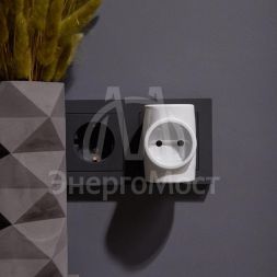 Евротройник электрический без заземл. 220В 6A-10A (инд. упак.) Rexant 11-1068