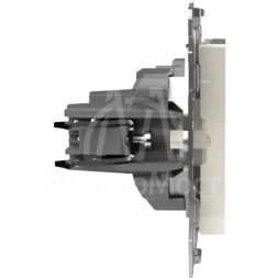 Розетка 1-м СП Pixel 16А IP20 без заземл. механизм беж. TOKOV ELECTRIC TKE-PX-R1-C02