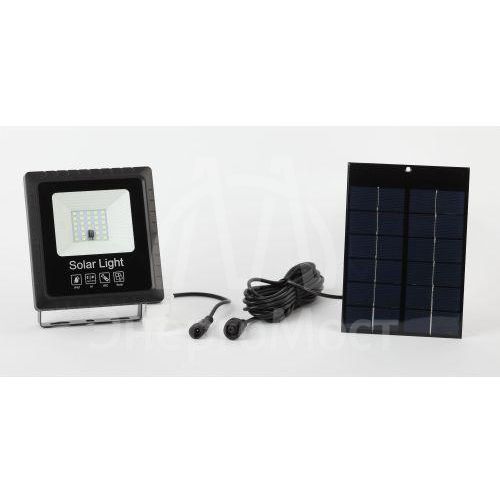 Прожектор светодиодный ПДУ ERAPRO-20 уличный с датчиком движения солнечная батарея 20Вт 350лм 5000К ЭРА Б0049545