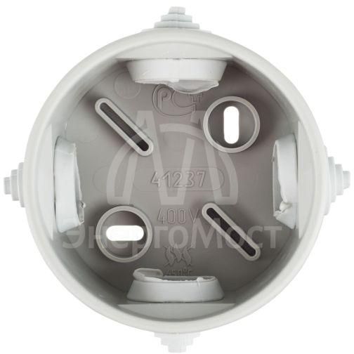 Коробка распаячная ОП 75х40 IP44 KM41237 (4 каб.ввод.) IEK UKO11-075-040-000-K41-44