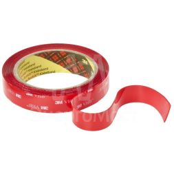 Лента монтажная двусторонняя VHBTM 4910F основа вспененный акрил адгезив VHB 19ммх3м прозр. 3М 7000072294