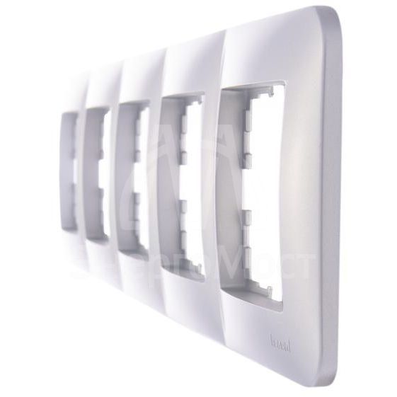 Рамка 5-м KARINA LIFE горизонт. жемчуж./бел. перламутр. LEZARD 708-3000-150