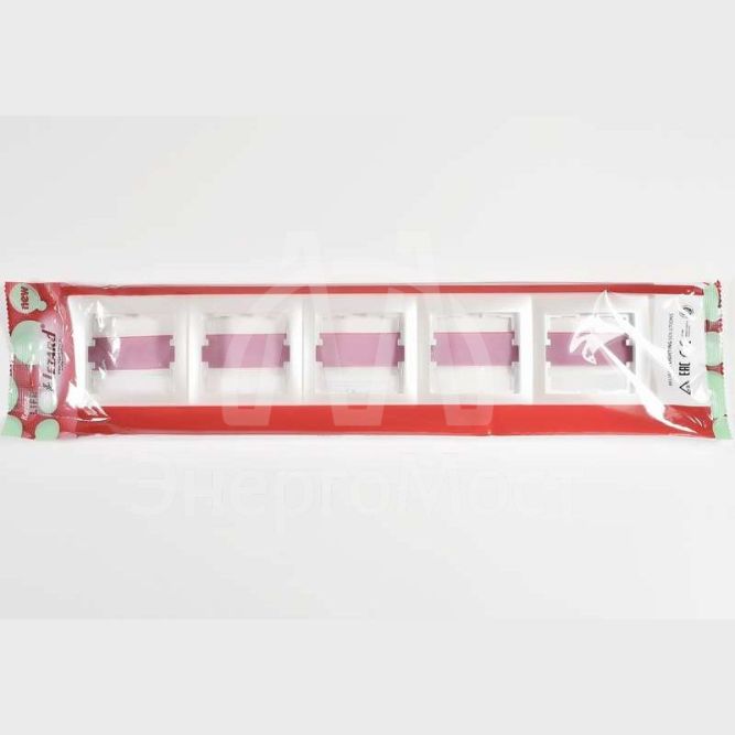 Рамка 5-м KARINA LIFE горизонт. жемчуж./бел. перламутр. LEZARD 708-3000-150