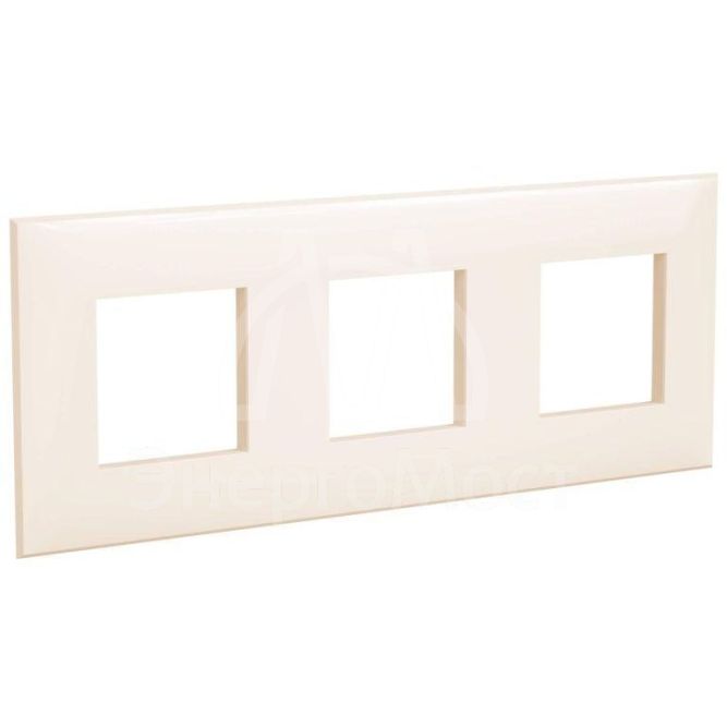 Рамка 3-м 6мод. Avanti &amp;quot;Ванильная дымка&amp;quot; DKC 4405906