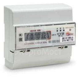 Счетчик НЕВА 306 3ф 5-100А 1 класс точн. ЖКИ Тайпит 6056055