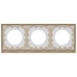 Рамка 3-м KANT IP44 ванильн. марципан DKC 7015946