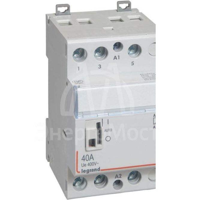 Контактор мод. 40А/3п 3НО 230В с ручкой упр. CX3 Leg 412549