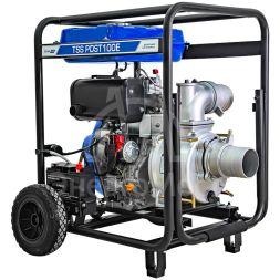 Мотопомпа дизельная TSS PDST100E (электростартер, АКБ)