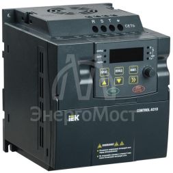 Преобразователь частоты CONTROL-A310 380В 3ф 3.7кВт 8.8А IEK CNT-A310D33V037TEZ