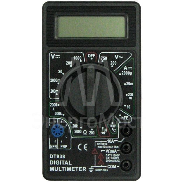 Мультиметр DT838