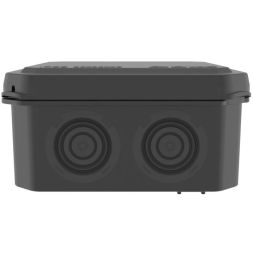 Коробка ответвительная с 8+2 кабельными вводами d20/20мм IP55 85х85х40мм черн. DKC 53785B
