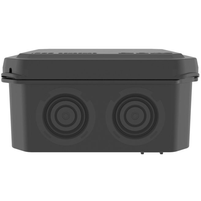 Коробка ответвительная с 8+2 кабельными вводами d20/20мм IP55 85х85х40мм черн. DKC 53785B