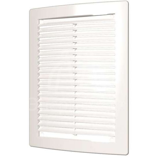 Решетка вентиляционная вытяжная 180х250 бел. ERA 1825РЦ