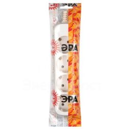 Колодка удлинителя KX-4e 4-м с зазeмл. ЭРА Б0028340