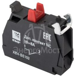 Контакт дополнительный NC красн. PROxima EKF XB4-BE102