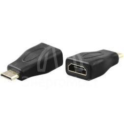 Переходник штекер mini HDMI - гнездо HDMI Rexant 17-6801