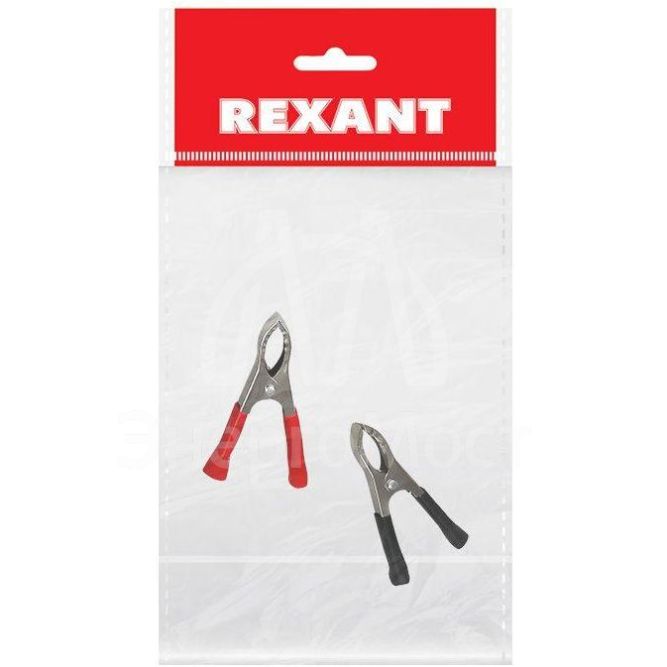 Зажим &amp;quot;крокодил&amp;quot; 30А 75мм (пакет Боб) (уп.2шт) PROCONNECT 16-0015-9