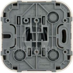 Выключатель 1-кл. ОП Quteo 10А IP20 10AX сл. кость Leg 782230