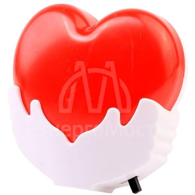 Светильник &amp;quot;Сердце&amp;quot; NL-246 LED ночник с выкл. 220В Camelion 14266