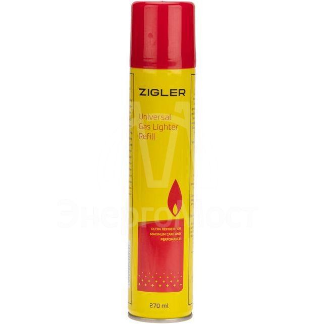 Газ для зажигалок металлический баллон 270мл (8 переходников) 09-1406