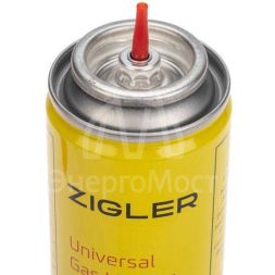 Газ для зажигалок металлический баллон 270мл (8 переходников) 09-1406