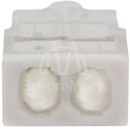 Экспресс-клемма строительно-монтажная СМК 2273-242 2-проводная 0.5-2.5кв.мм с пастой (блист.5шт) Rexant 07-3216-5