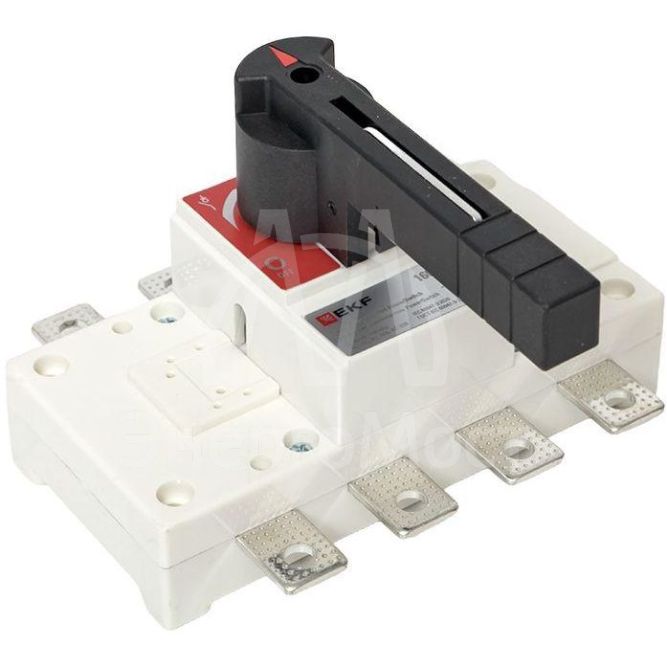 Рубильник-выключатель 4п 160А с рукояткой управления для прямой установки PowerSwitch EKF psds-160-4