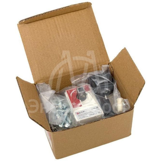 Рубильник-выключатель 4п 160А с рукояткой управления для прямой установки PowerSwitch EKF psds-160-4