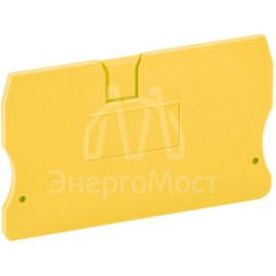 Заглушка для КПИ 2в-1.5/2.5 желт. IEK YZN11D-ZGL-002-K05