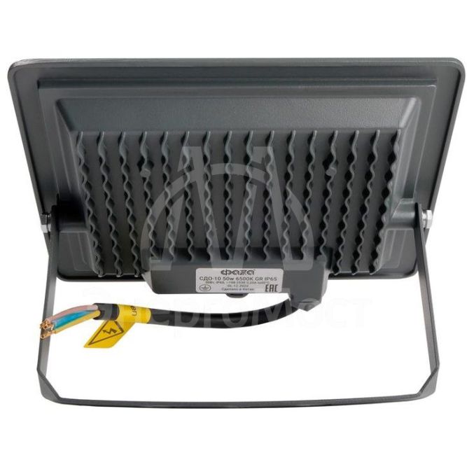 Прожектор СДО-10 50Вт 6500К GR IP65 230В ФАZА 5032095