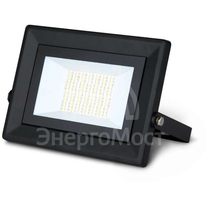 Прожектор светодиодный Elementary Led Qplus 50Вт IP65 6500К черн. Gauss 613511350