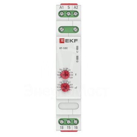 Реле времени RT-SBE задержка включ. после пропад. сигнал. EKF rt-sbe