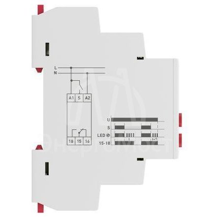 Реле времени RT-SBE задержка включ. после пропад. сигнал. EKF rt-sbe