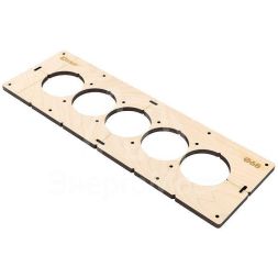 Шаблон для подрозетников c 5 отв. d68мм Expert EKF sh-d68-5