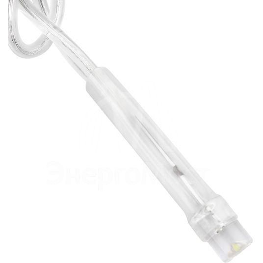 Гирлянда &amp;quot;Светодиодный дождь&amp;quot; с контроллером 1.5х1.5м 144LED бел. прозр. провод 12Вт 230В IP20 NEON-NIGHT 235-035