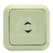 Переключатель проходной 1-кл. ОП 10А IP20 крем. Makel 45205