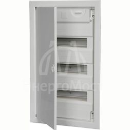 Корпус щита с метал. дверцей встраив. КМПв 4/42 Krepta 7 IEK MKP54-V-42-30-01