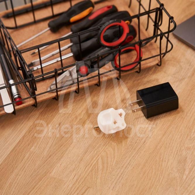 Переходник сетевой &amp;quot;ПИТЕР&amp;quot; бел. (инд. упак.) PROCONNECT 11-1031-9