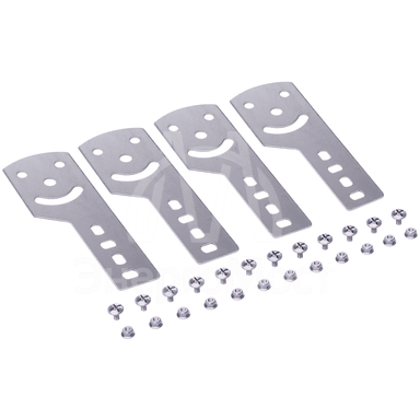 Пластина крепежная GSV H100 (4шт) в комплекте с крепежными элементами для монтажа DKC 30015K