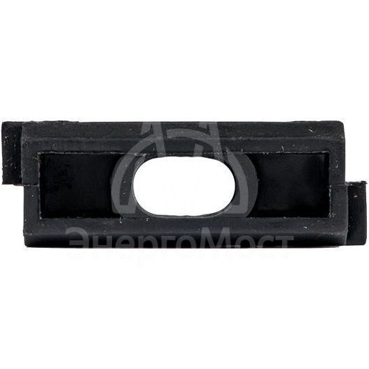 Крепеж-клипса d20мм Plast PROxima черн. (уп.10шт) EKF derj-z-20b