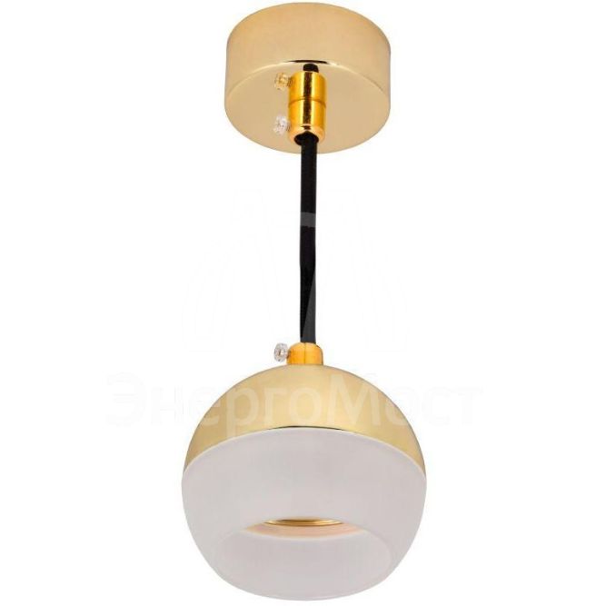 Светильник 4012 подвесной под лампу GX53 золото IEK LT-UCB0-4012-GX53-1-K22